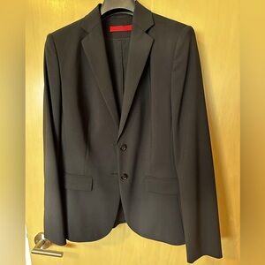 HUGO Black Wool Blazer Size 8